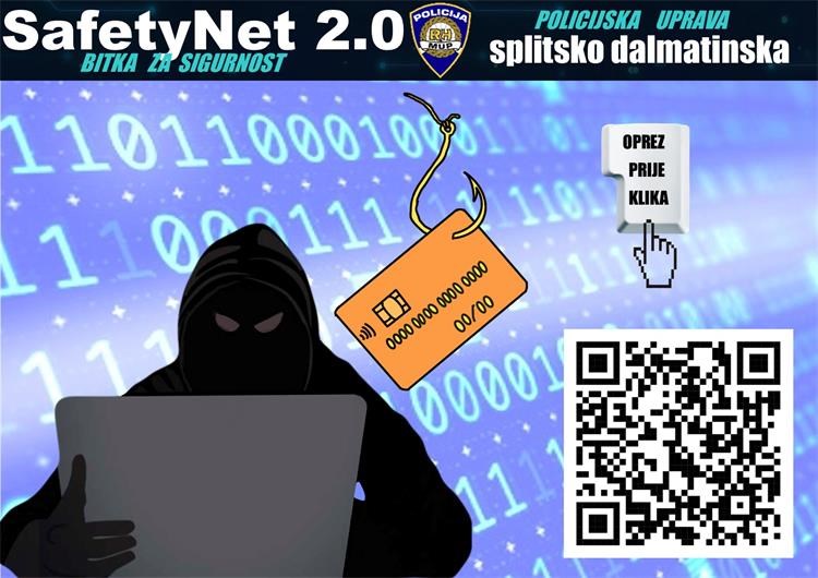 PRIPAZITE Splitsko-dalmatinska policija u 2023. evidentirala preko 200 računalnih prijevara, ukupno više od 120.000 eura štete